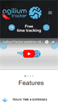Mobile Screenshot of agiliumtracker.com